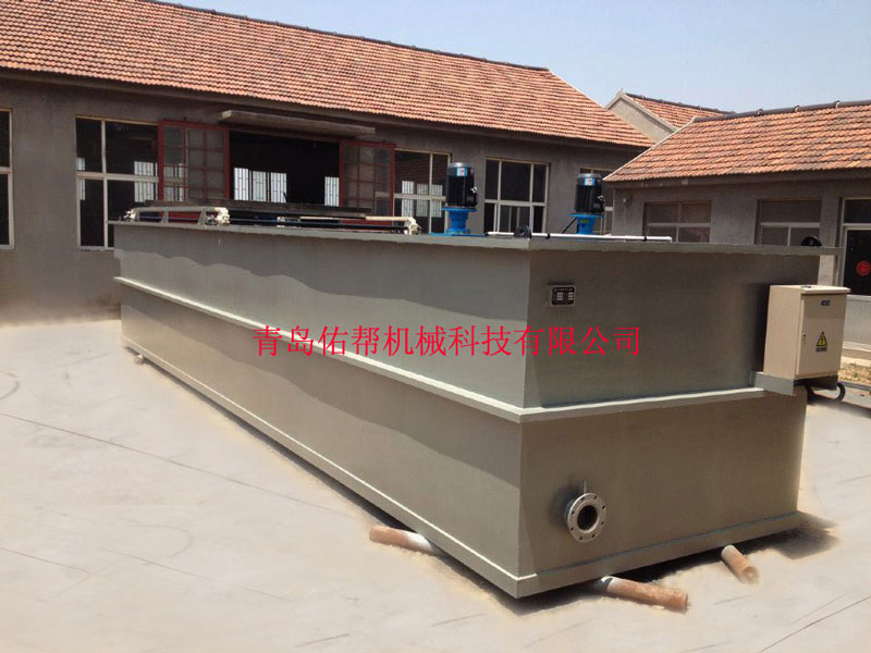 渦凹氣浮機的氣浮技術(shù)具有的優(yōu)勢
